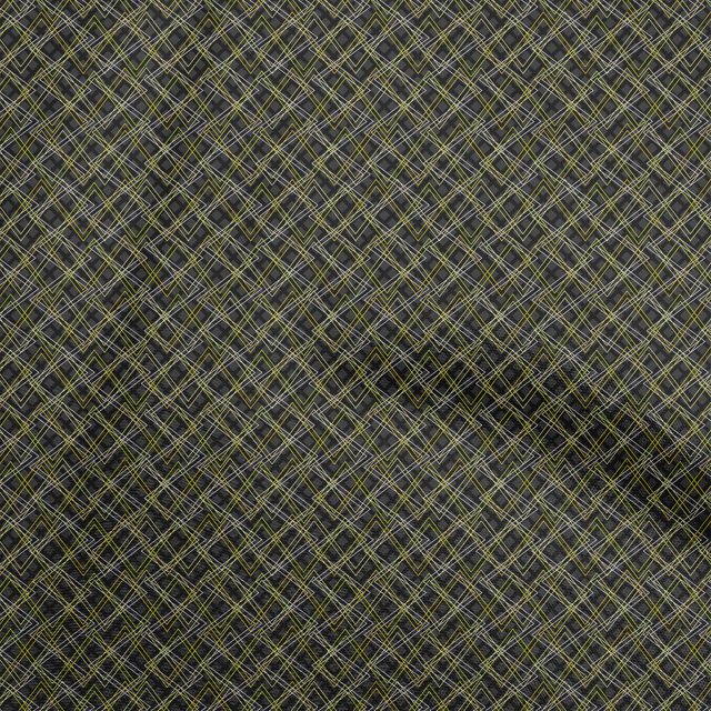 oneOone Cotton Flex Black Fabric Abstract Sewing Craft Projects Fabric Prints By Yard 40 Inch Wide