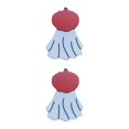 thumbnail image 3 of kurtrusly White Affordable Ghosts Enamel Pin Modern Minimalist Brooche Delicate Intricate Enamel Pin Punk B 2Set, 3 of 6