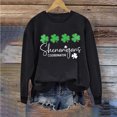 thumbnail image 1 of Saint Patrick Shirt Chandail à Col Rond pour Femmes Imprimé Fête de la Saint-Patrick à Manches Longues Fête de la Saint-Patrick Shirt, 1 of 4