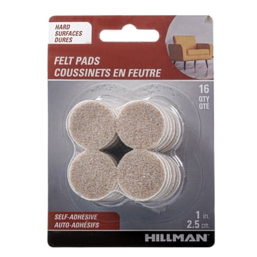 FELT 1 ROUND - OATMEAL 16P