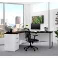 thumbnail image 3 of Bestar Pro-Concept Plus Bureau en L avec caisson, 3 of 3