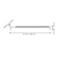 thumbnail image 3 of Punch Free Adjustable Clothesline Pole Closet Rod Cupboard Bar Telescopic Curtain Rod, 3 of 8