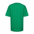 thumbnail image 5 of Yuyuzo T-Shirts d'Été pour Femmes Décontractés à Col Rond à Manches Courtes Hauts Tee Amples Blouses Unies, 5 of 5