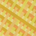 thumbnail image 1 of Ahgly Company Tapis d'Intérieur Lavable en Machine Carré Transitionnel Jaune Banane, 7 Pieds Carré, 1 of 7