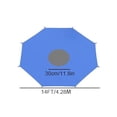 thumbnail image 2 of Dvruxg Trampoline Sun Shade Cover - Oxford Cloth Material, UV Protection, Available in Multiple Sizes for Outdoor Backyard Playground, Easy Installation, and Foldable Design, 2 of 2