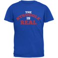 thumbnail image 1 of La Lutte Est un Vrai T-Shirt Royal pour Adulte, 1 of 1