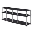 thumbnail image 1 of Convenience Concepts Designs2Go Three-Tier 60" TV Stand in Espresso Wood Finish, 1 of 5