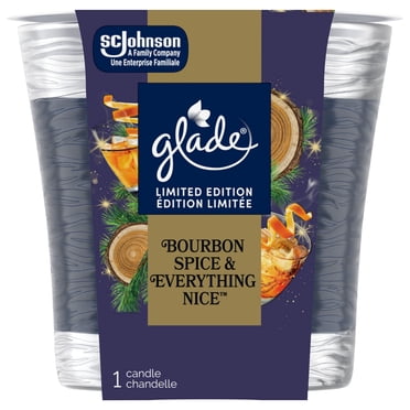 Glade® Chandelle parfumée, Bourbon Doux en Chene