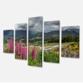 thumbnail image 2 of Flowering Landscape of New Zealand - Landscape Canvas Art Print, 2 of 3