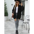 thumbnail image 5 of Charmo Cardigan en Tricot à devant Ouvert pour Femmes, Coupe Ample, Manches Longues, Manteau, 5 of 5
