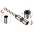 thumbnail image 3 of Unique Bargains Hollow Paper Drill Bit 5.5mmx75mm for Straight Shank Punch Punching Machine, 3 of 4