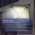 thumbnail image 4 of Sentmoon Deals of the Day Clearance Prime Outdoor Lights, Motion Sensor Powered Lights IP65, 3 Modes, With Remote Control,Wall Security Lights For Fence Yard Garden Patio Prime Day Deals 2024 Canada, 4 of 7