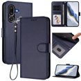thumbnail image 1 of GANGXUN Wallet Case for Samsung Galaxy M56 – Magnetic Closure, RFID Blocking, Wrist Strap, Wireless Charging Compatible, 1 of 6