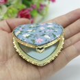 thumbnail image 3 of 4 Pcs Miroir Compact Rétro Floral Double Face Mini Miroir de Maquillage Miroir de Poche, 3 of 5