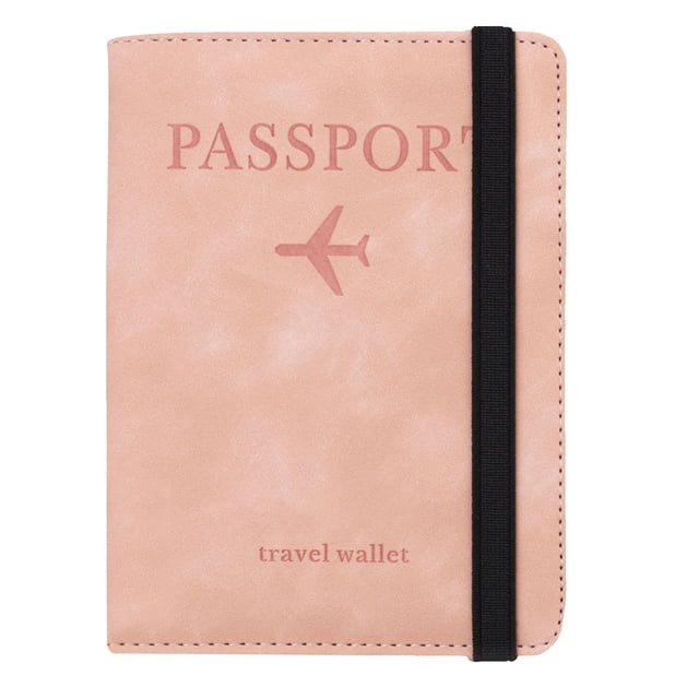 LSLJS Étui Rétro Passport Effet Peau avec Fente pour Cartes Multiples, Carte RFID Anti-Numérisation, Accessoires pour la Maison