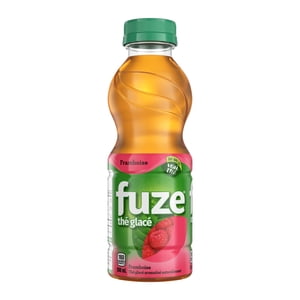 Fuze Bouteille de framboises de thé glacé, 500 mL