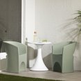 thumbnail image 1 of South Shore Dalya Table and Chairs Bistro Set, in White and Sage Green, 1 of 12