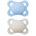thumbnail image 2 of MAM Original Matte Pacifier (2 pack, 1 Sterilizing Pacifier Case), Pacifiers 0-6 Months, Baby Boy Pacifier, Best Pacifiers for Breastfed Babies, Sterilizing Storage Case, 2 of 8