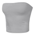 thumbnail image 5 of Tube Tops, Womens Solid Color Sports Summer Fashion Casual Tube Tops, 5 of 5