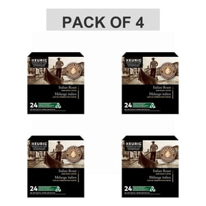 Boîte de 4 - Barista Prima Pochettes de café K-Cup, 24 Compte pour les cafetières Keurig