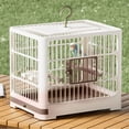 thumbnail image 5 of Portable Travel Bird Cage with Detachable Tray and Standing Pole for Small Birds Parrots Easy Transport Lightweight Design, 5 of 5