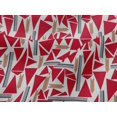 thumbnail image 4 of oneOone Viscose Jersey Fabric Triangle & Line Geometric Print Fabric By The Yard 60 Inch Wide, 4 of 5