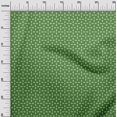 thumbnail image 3 of oneOone Polyester Spandex Green Fabric Geometric Sewing Material Print Fabric By The Yard 56 Inch Wide, 3 of 4
