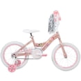 thumbnail image 3 of Huffy 16-inch Disney Princess Bike for Girls with Training Wheels, Rose Gold, 3 of 13