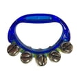 thumbnail image 2 of Milaget Hand Bell Musical Tambourine Mini Percussion Tambourines for Kindergarten Blue, 2 of 9