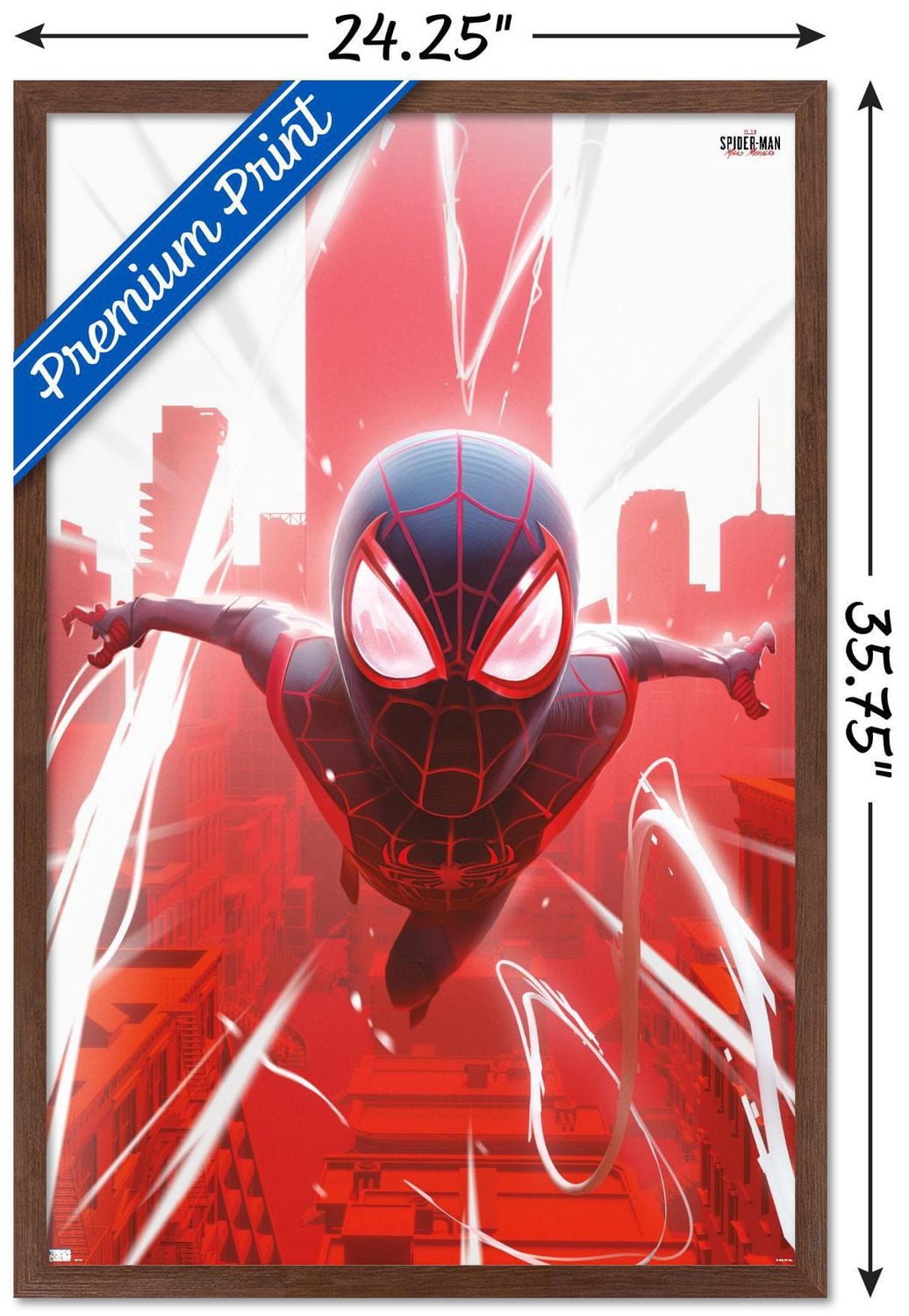 Marvel's Spider-Man: Miles Morales - Falling Wall Poster