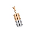 thumbnail image 1 of Collier Pendentif Tube en Acier Inoxydable Collier de Prière Creux Étui Capsule pour Bijoux Cendres, 1 of 9