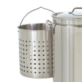 thumbnail image 3 of Bayou Classic 44 Quart Stainless Steel Stockpot with Vented Lid, BC-1144, Silver, 3 of 3