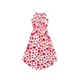 thumbnail image 2 of Robe Fille Rouge Cœur Amour Sans Manches Saint-Valentin Robe 12 Ans, 2 of 6