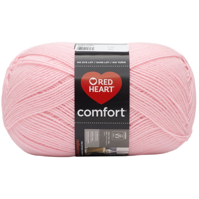 Red Heart® Comfort® Yarn, Solid, Acrylic #4 Medium, 16oz/454g, 867 Yards