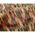 thumbnail image 4 of oneOone Silk Tabby Fabric Arrow Ikat Print Fabric BTY 42 Inch Wide, 4 of 4