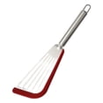 thumbnail image 4 of TopLLC Spatule Antiadhésive Spatule à Poisson en Acier Inoxydable avec Silicone Spatule Ajourée de Cuisine Spatule, 4 of 5