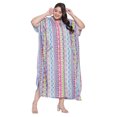 thumbnail image 2 of Oussum Robe Caftans pour Femme Grande Taille Imprimée Longue Maxi à Boutons Robes Caftan, 2 of 7