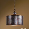 thumbnail image 1 of Uttermost Albiano 1 Pendentif Lumière en Bronze Oxydé, 1 of 2