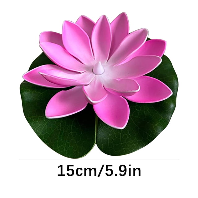 Btomtd LED Floating Water Induction Lamp Night Light Swimming Pool Decoratio, Pink