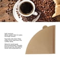 thumbnail image 4 of 100pcs Coffee Filters,  Filter Paper Cone, Taste Improvement Soft Texture Wood Pulp Coffee Filter Paper Cone for Drip Coffee Maker, Coffee Machines, Home, Office, Restaurant, 4 of 7