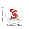 thumbnail image 4 of Birdeem Christmas Alphabet Decorations Personalized for Gift Christmas Tree Hanging Ornament Diy Decorations, 4 of 10
