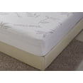 thumbnail image 5 of Mattress Protector with 100% Water Resistant Fabric Breathable Cool Flow Technology, 16" Deep Pocket, Full, Gray, 5 of 5