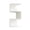 White, variant on RXIRUCGD Corner Shelf Corner Corner Shelf No Punch Wall Organizer Bedroom Living Room Corner Bookshelf Kitchen Cabinet Storage Shelf