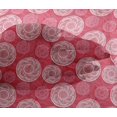 thumbnail image 4 of oneOone Viscose Chiffon Fabric Circle Block Print Fabric By The Yard 42 Inch Wide, 4 of 4