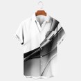 thumbnail image 1 of Styesk T-Shirts pour Hommes Col Rabattu Fluide Léger Manches Courtes Cardigan Boutonné Haut Chemise Manches Courtes Col Rabattu Haut Chemise, 1 of 4
