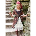 thumbnail image 4 of Brown Coat Pirate Girl's Costume, 4 of 6