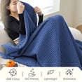 thumbnail image 4 of Dvkptbk Ice Blankets Cool Cotton Size Blanket Lightweight Breathable Spring Blanket of Rayon Derived from for Hot Sleepers Luxury Throws for Bed Couch And Bedding, 4 of 8