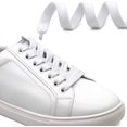thumbnail image 3 of Solid Flat Shoelaces Hollow Thick Athletic Shoe Laces Strings 2 Pair, 3 of 7