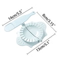 thumbnail image 2 of EGNMCR Kitchen Tool Press Dumpling Skin Mould Household Set Flower Dumpling Maker Dumpling ware, 2 of 2