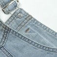 thumbnail image 2 of KIDSCOOL SPACE Jupe pour Petites Filles, Robe Salopette d'Été en Denim Doux et Extensible, 2 of 5